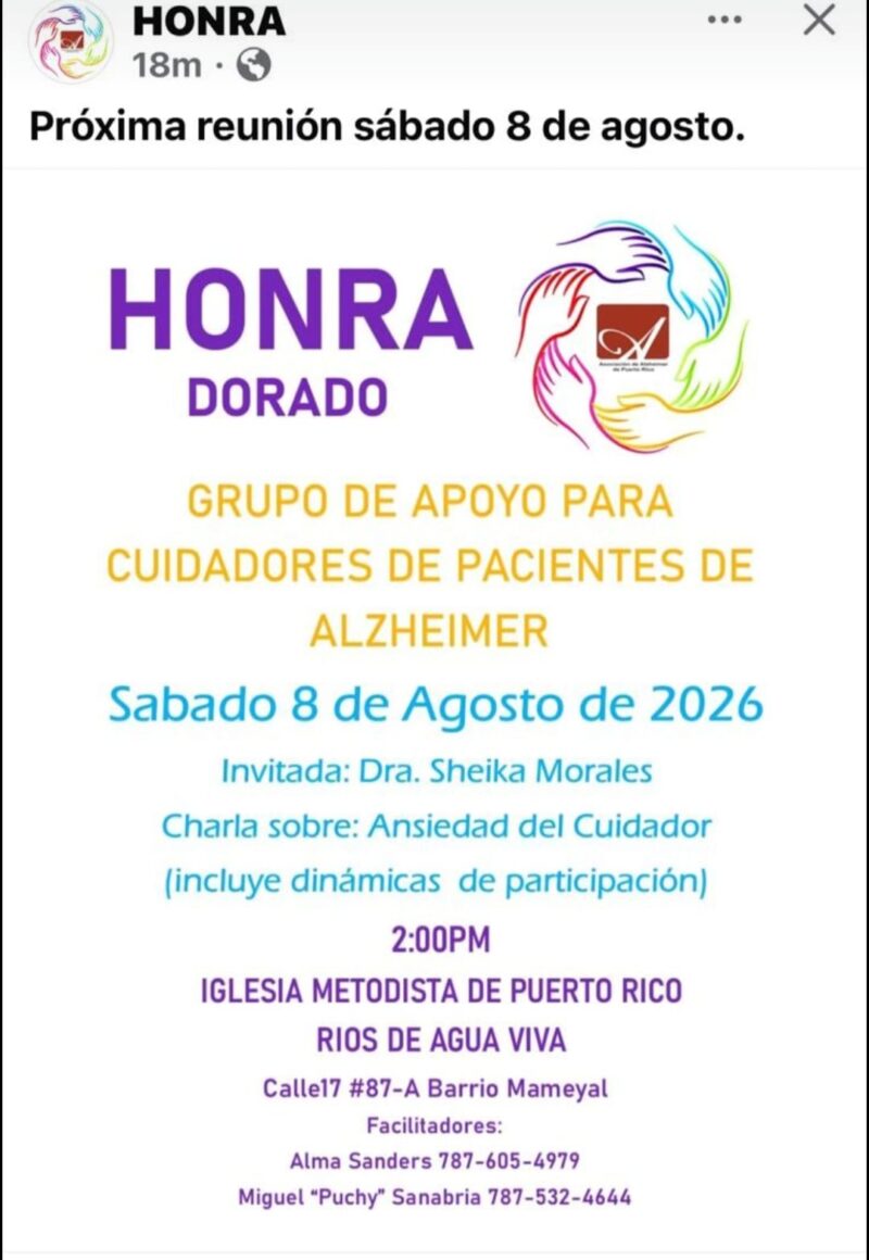 Grupo de apoyo cuidadores